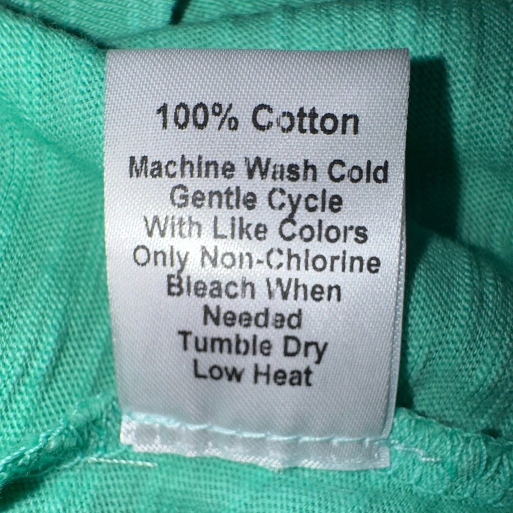 Wilt 100% Cotton V-Neck Tee Spearmint Green Made in USA Women’s XS NWT - Picture 12 of 12